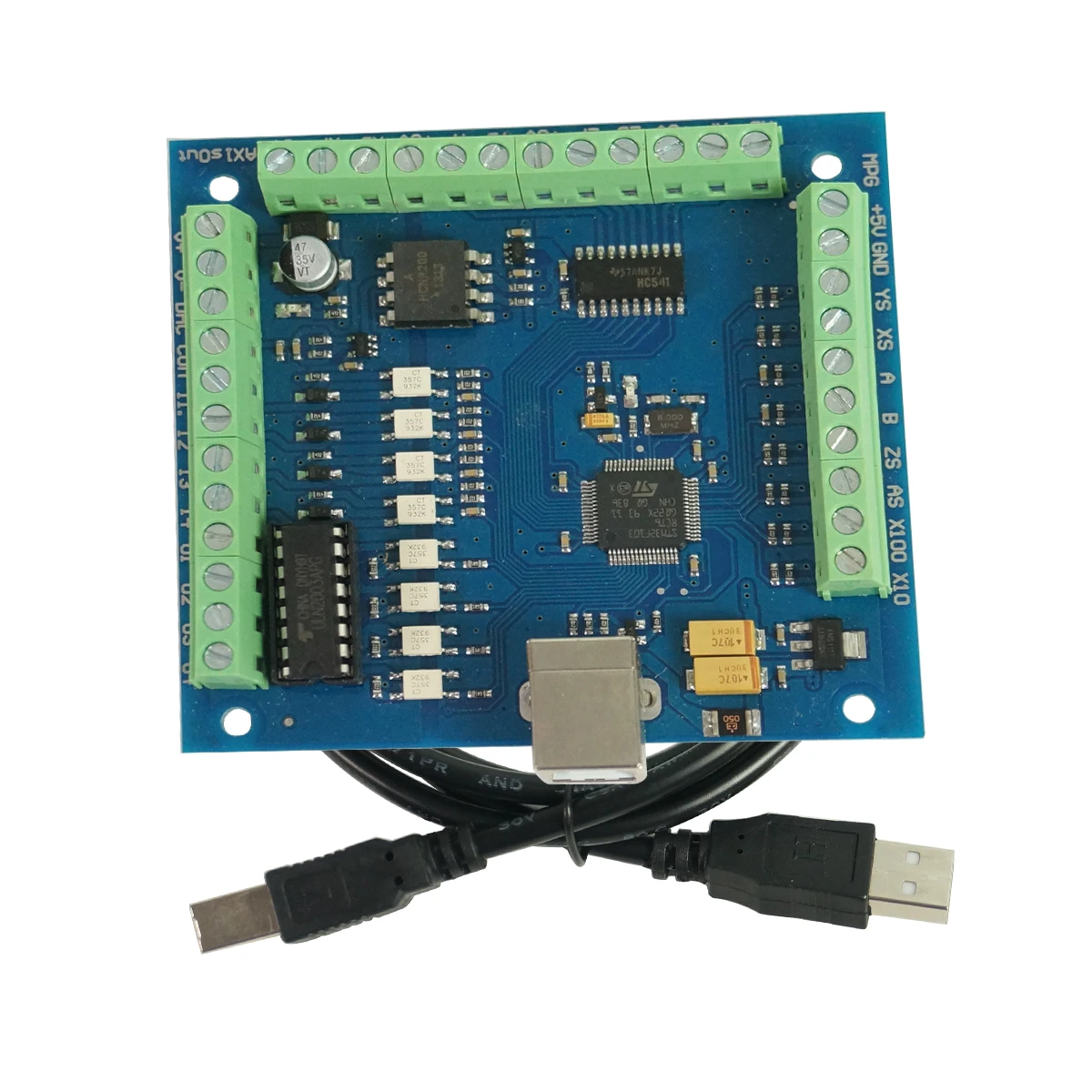 Breakout Board Mach3 - CNC Motion Controller Card MACH3 4-Axis