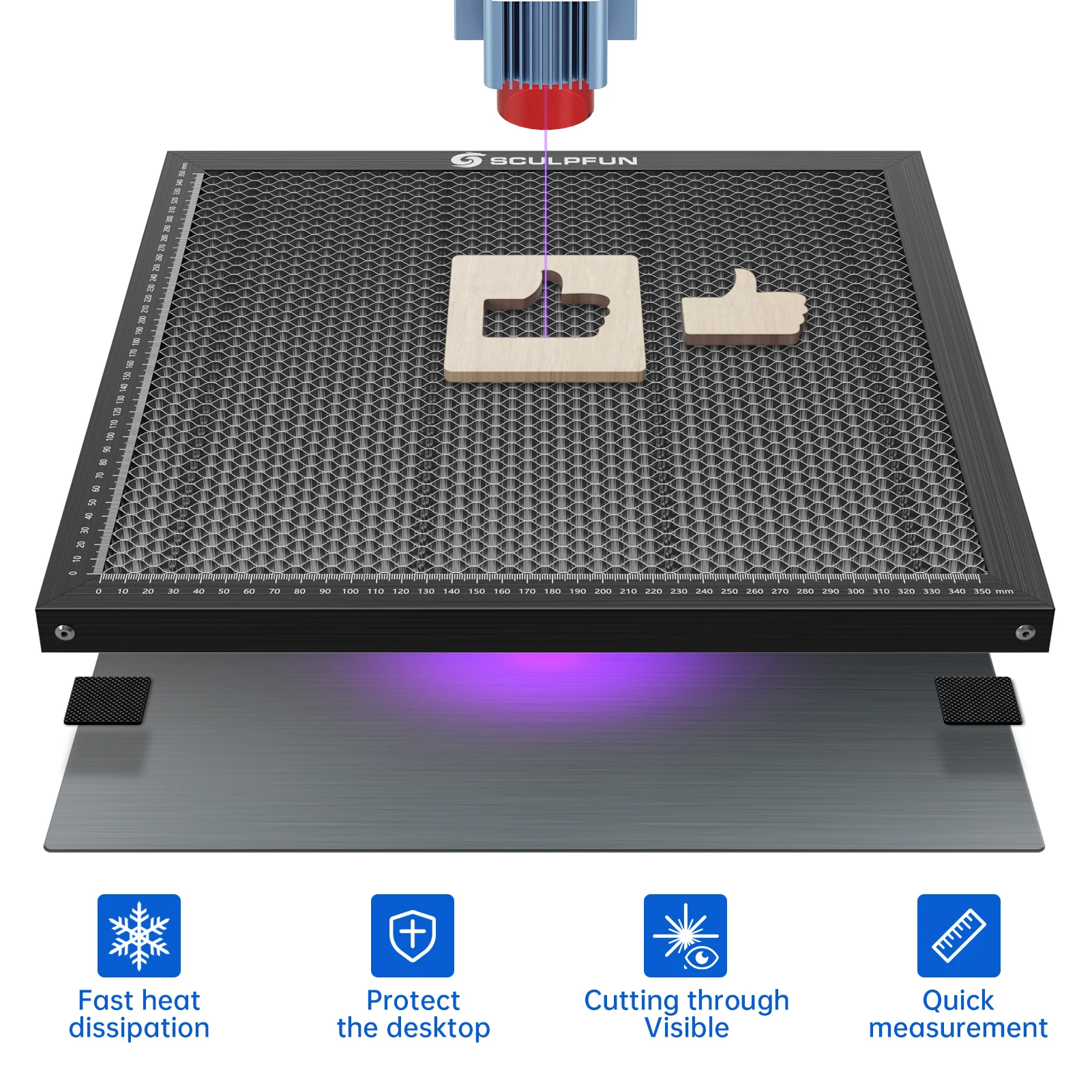 Honeycomb Laser Bed - Laser Engraver Work Bed Honeycomb Working