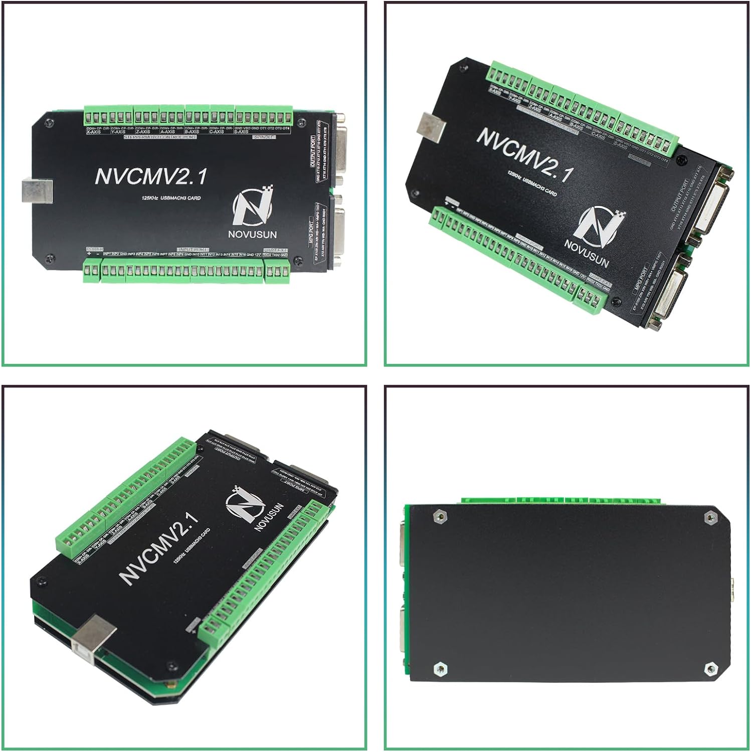 6 Axis 125KHz NVCM USB Mach3 S - огляд і ціна Breakout Board Mach3