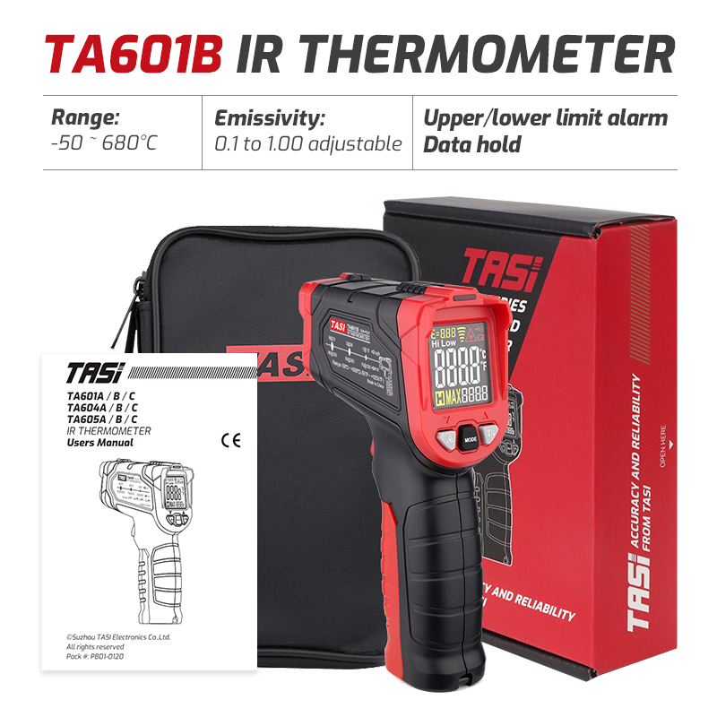 TA601A TA601B TA601C Infrared  - огляд і ціна Industrial Laser Thermometer Gun