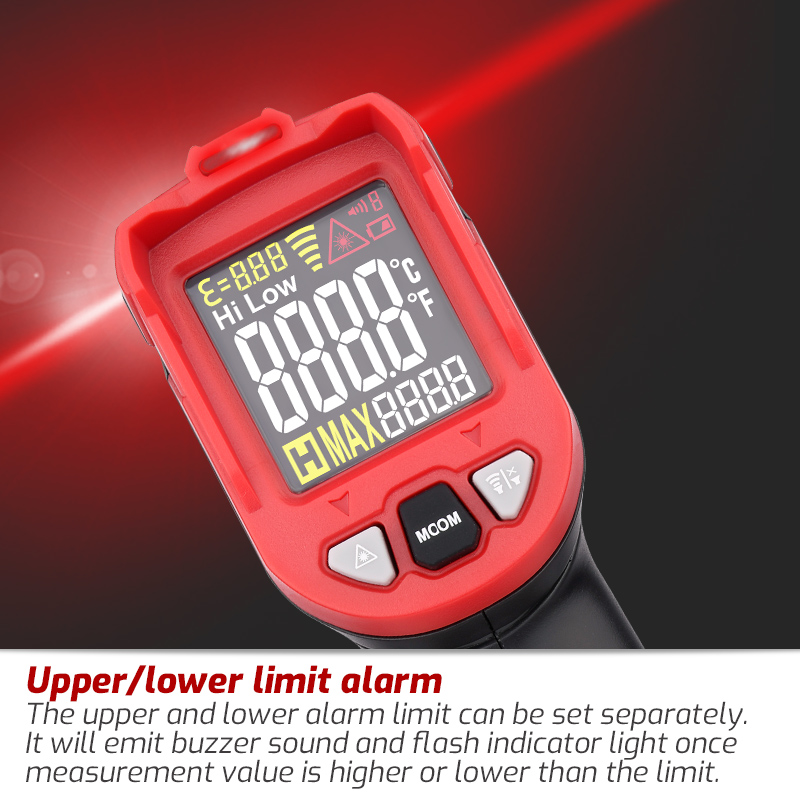 TA601A TA601B TA601C Infrared  - огляд і ціна Industrial Laser Thermometer Gun