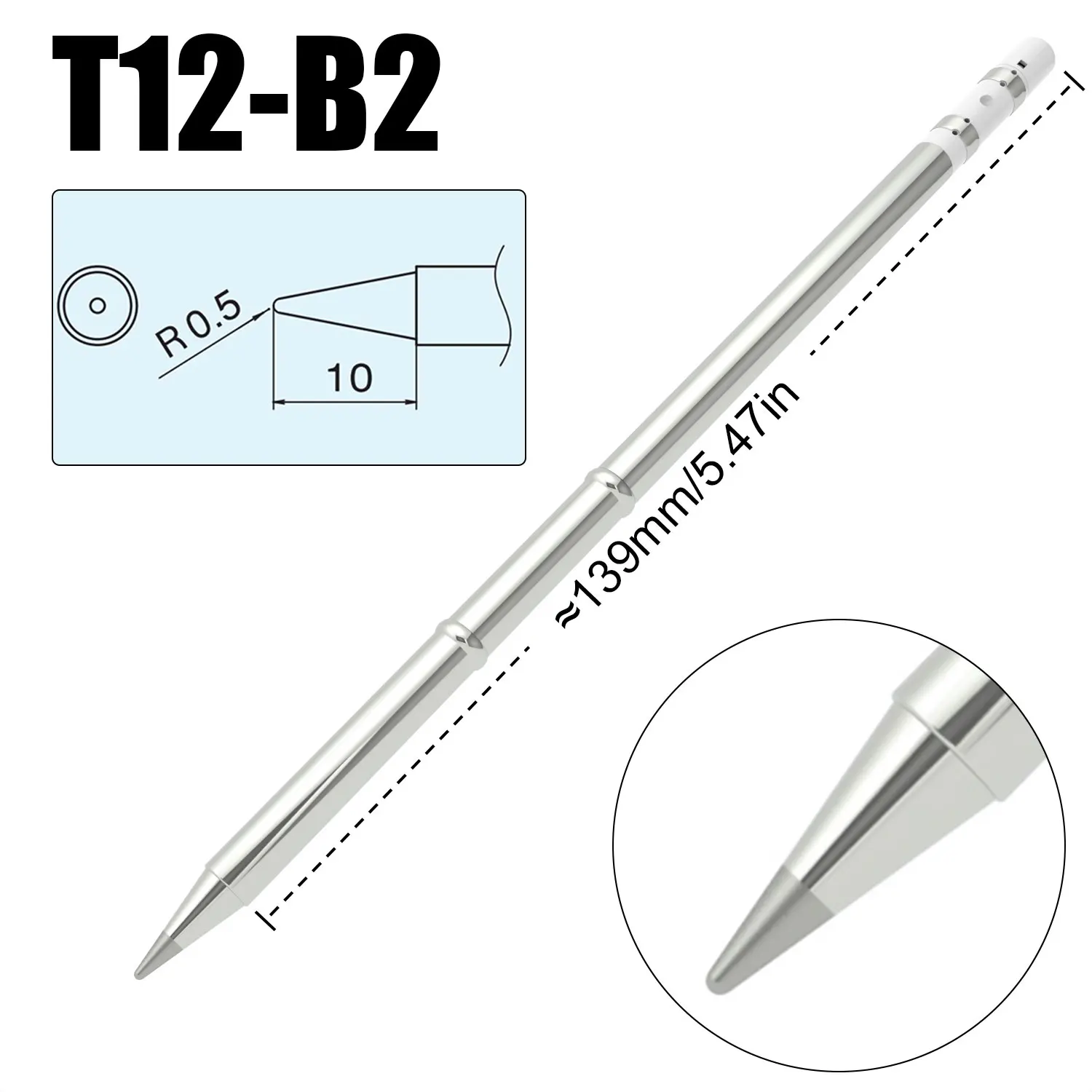 T12 Soldering Iron Tips T12-BC - огляд і ціна Industrial Laser Soldering Iron