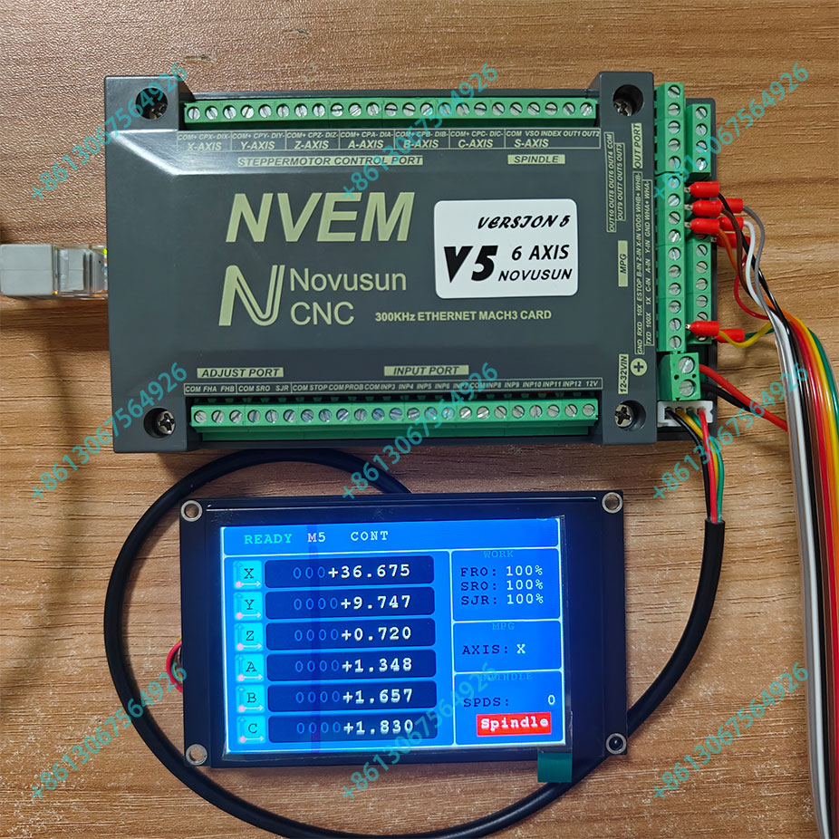 Nvem Cnc Motion Controller 300 - огляд і ціна Breakout Board Mach3