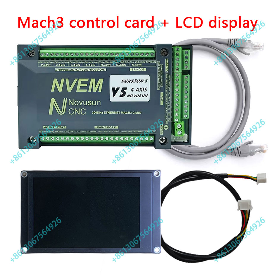Nvem Cnc Motion Controller 300 - огляд і ціна Breakout Board Mach3