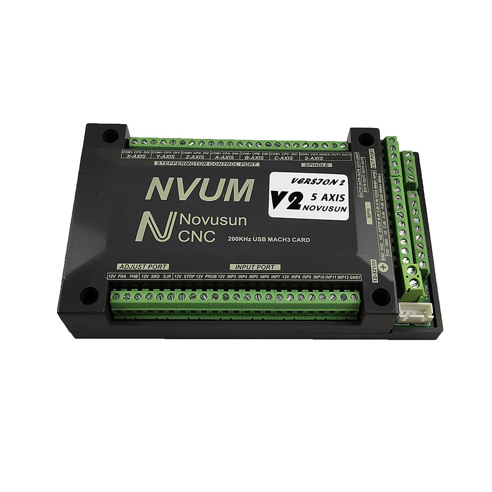 NVUM Mach3 USB Card 200KHz CNC - огляд і ціна Breakout Board Mach3
