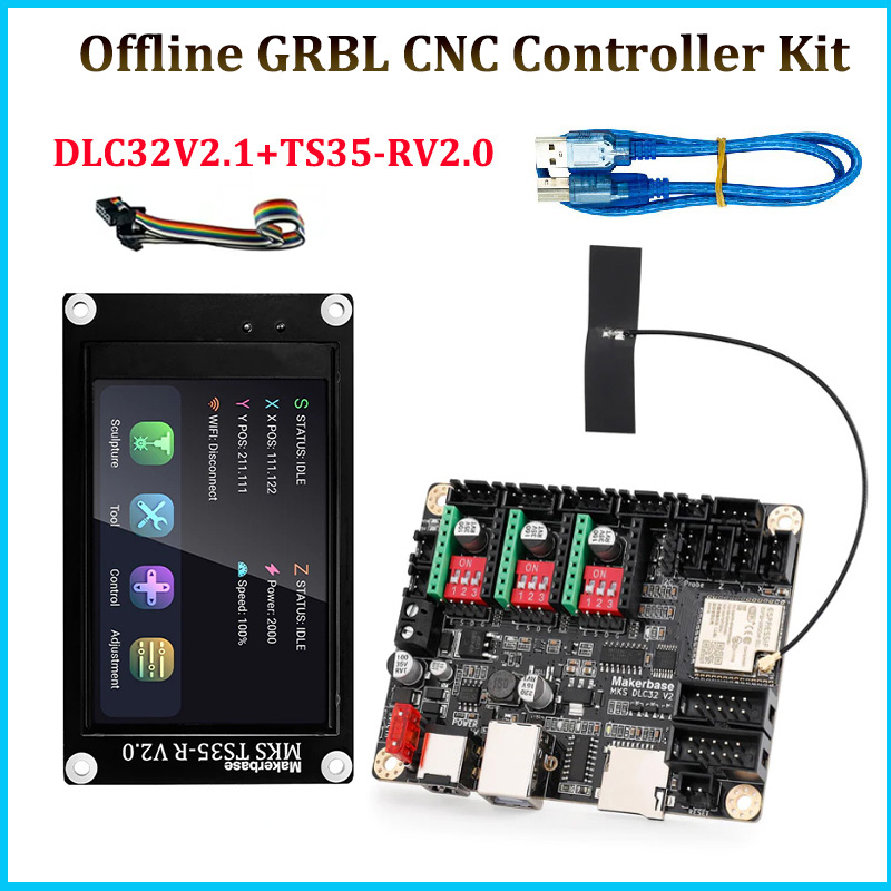 Makerbase MKS DLC32 V2.1 32Bit - огляд і ціна Laser Controller Board