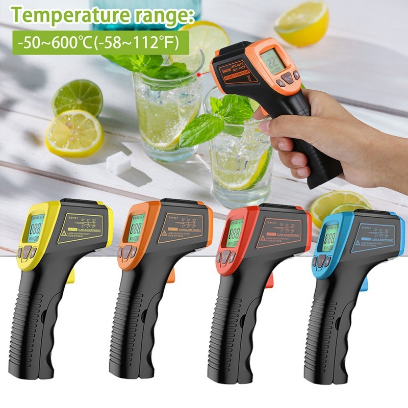 Industrial Non-Contact Infrare - огляд і ціна Industrial Laser Thermometer Gun