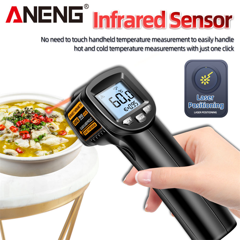 Infrared Laser Thermometer Ind - огляд і ціна Industrial Laser Thermometer Gun
