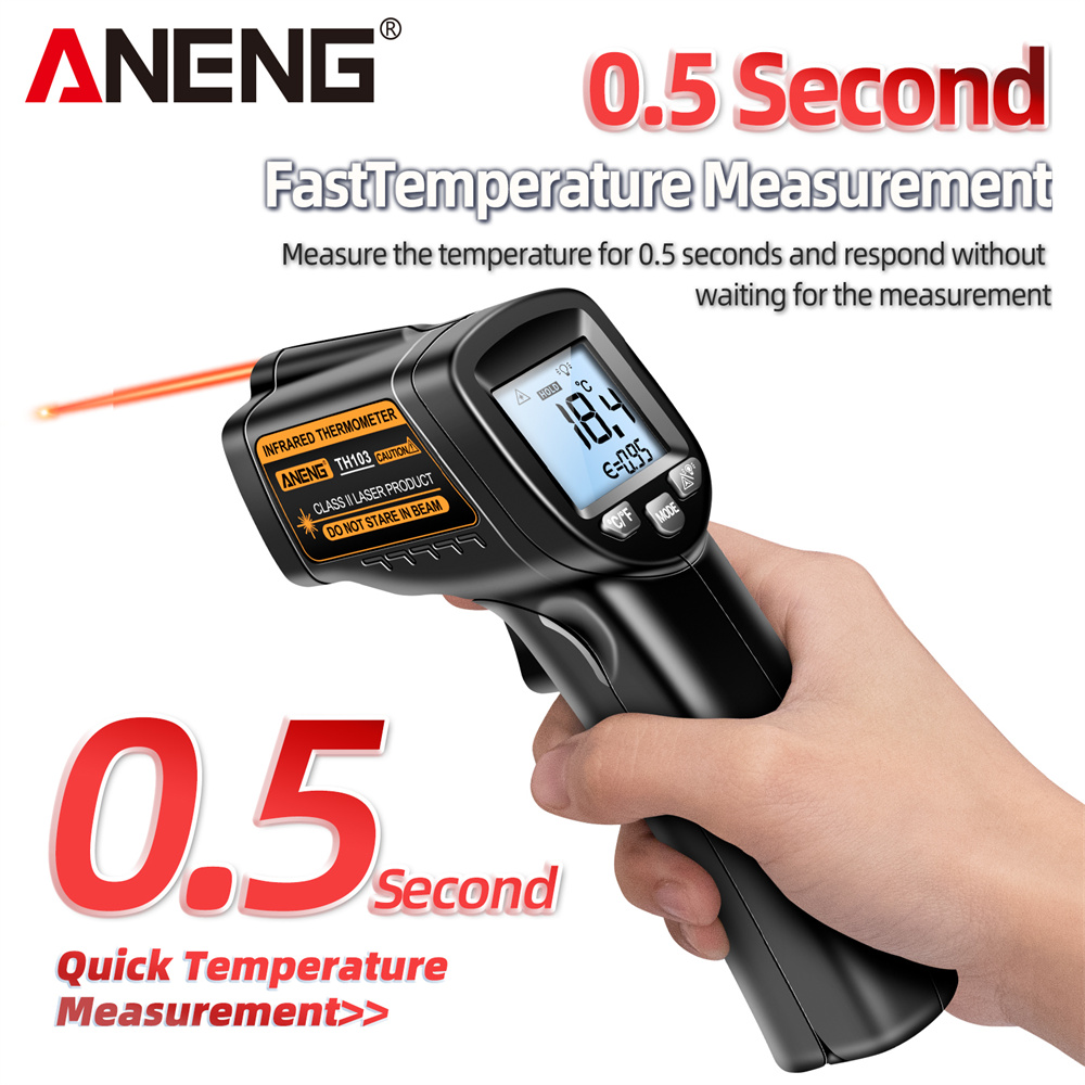 Infrared Laser Thermometer Ind - огляд і ціна Industrial Laser Thermometer Gun