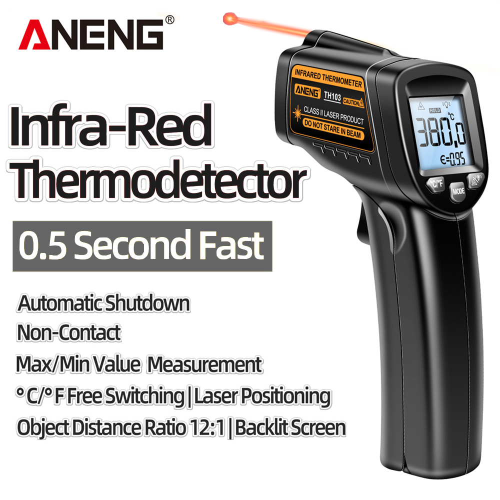 Infrared Laser Thermometer Ind - огляд і ціна Industrial Laser Thermometer Gun