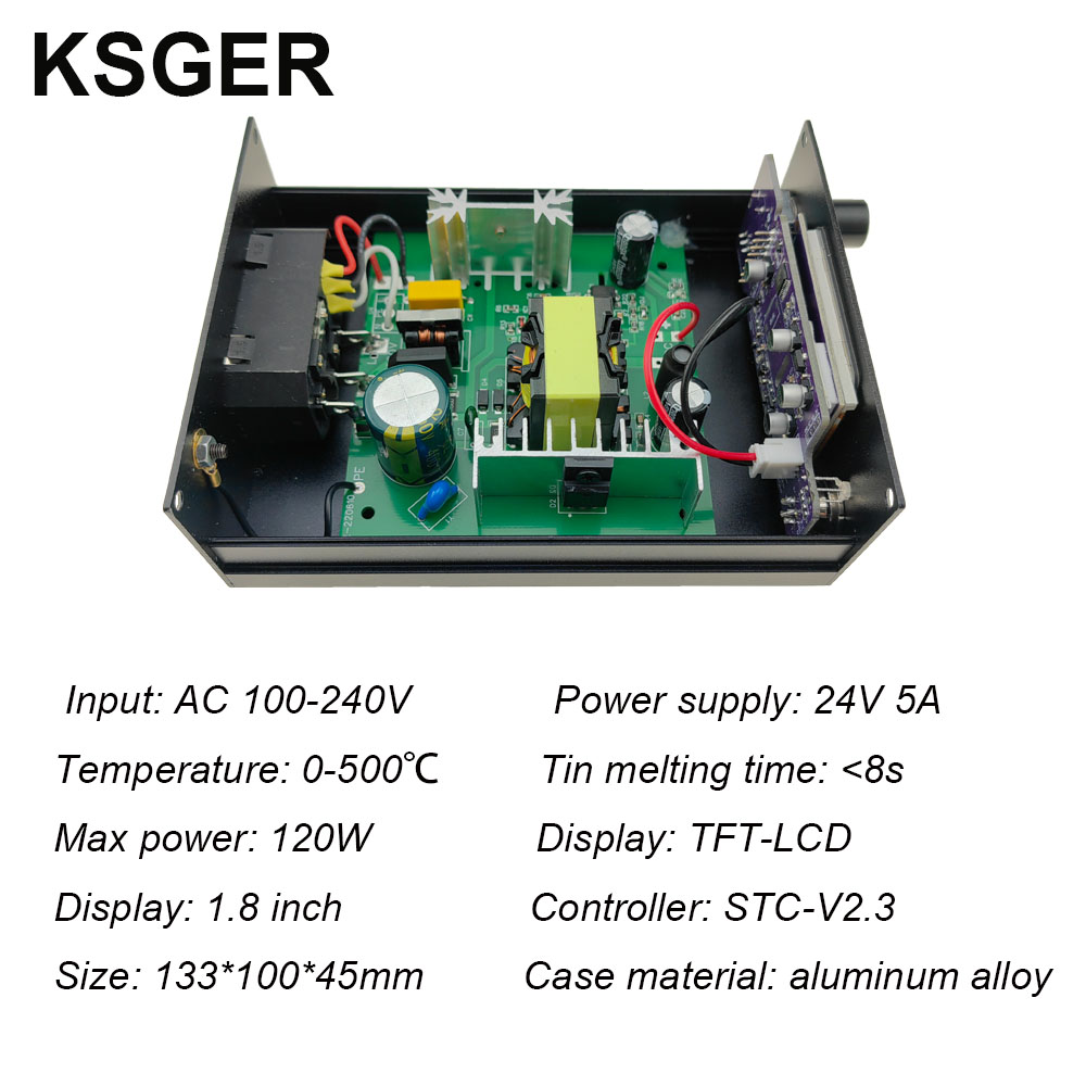 KSGER T12 Soldering Station Ir - огляд і ціна Industrial Laser Soldering Iron