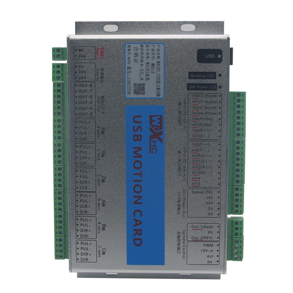 Upgrade Mach3 2MHz MK6-V 6 Axi - огляд і ціна Breakout Board Mach3