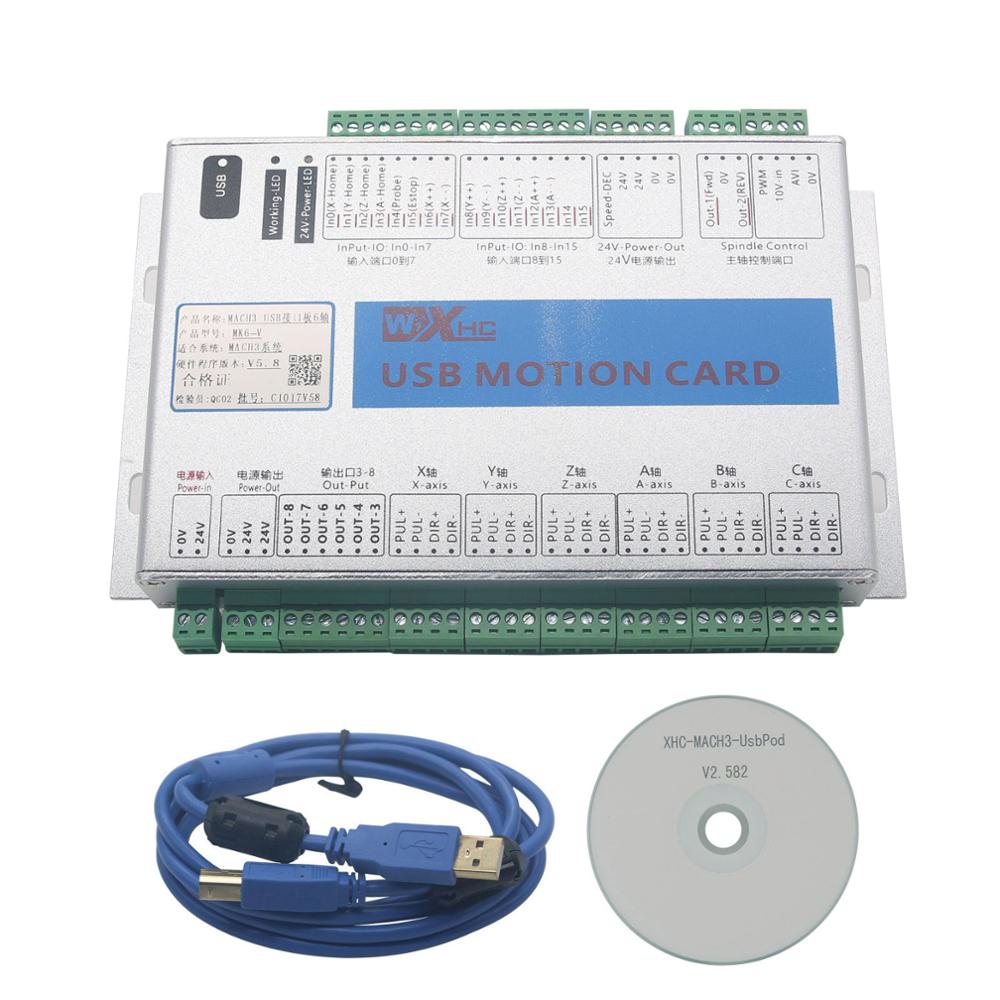 Upgrade Mach3 2MHz MK6-V 6 Axi - огляд і ціна Breakout Board Mach3