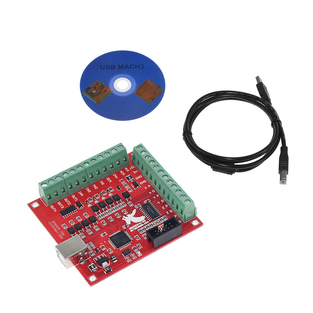 MACH3 CNC USB 100Khz Breakout  - огляд і ціна Breakout Board Mach3