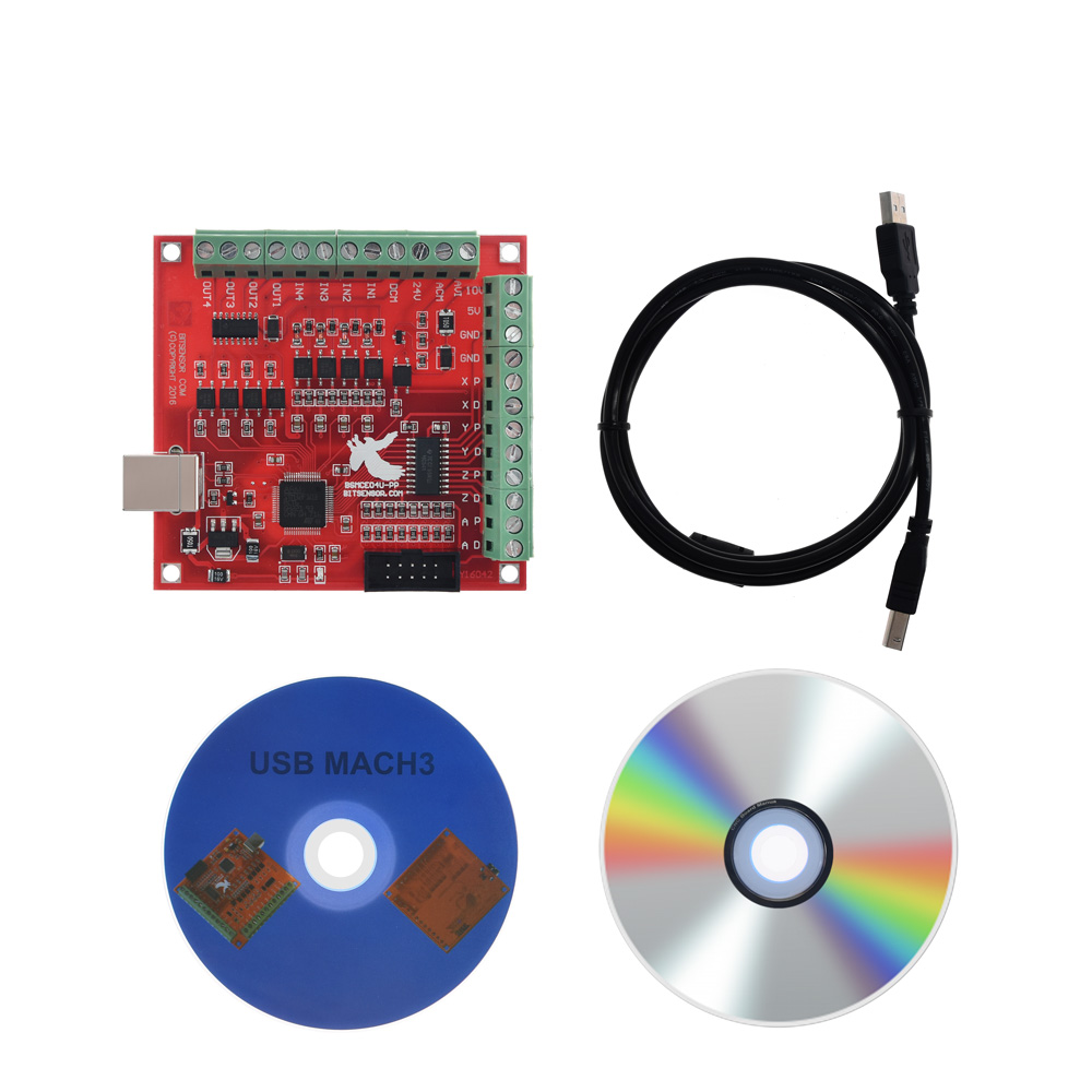 MACH3 CNC USB 100Khz Breakout  - огляд і ціна Breakout Board Mach3