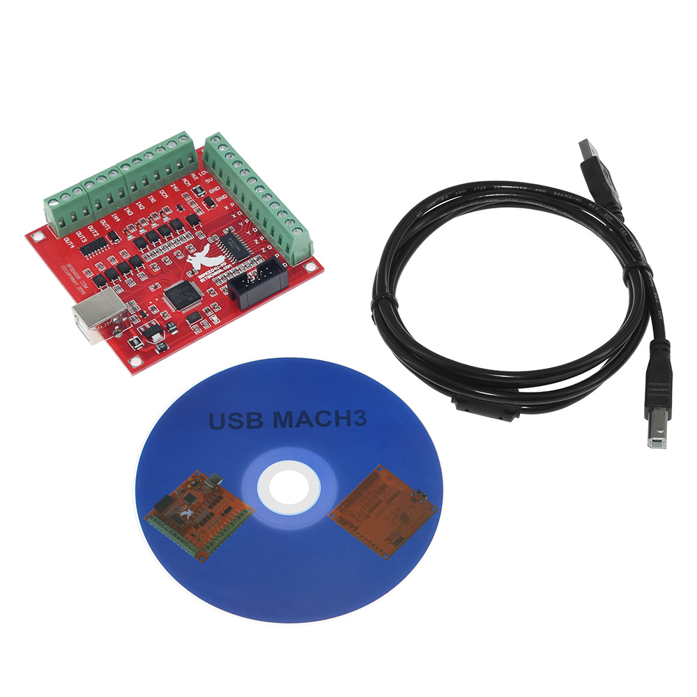 MACH3 CNC USB 100Khz Breakout  - огляд і ціна Breakout Board Mach3