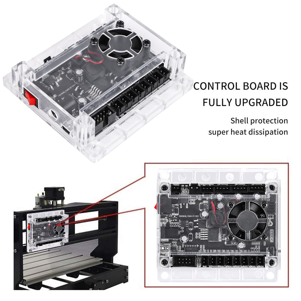 GRBL 1.1 USB Port CNC Engravin - огляд і ціна Laser Controller Board