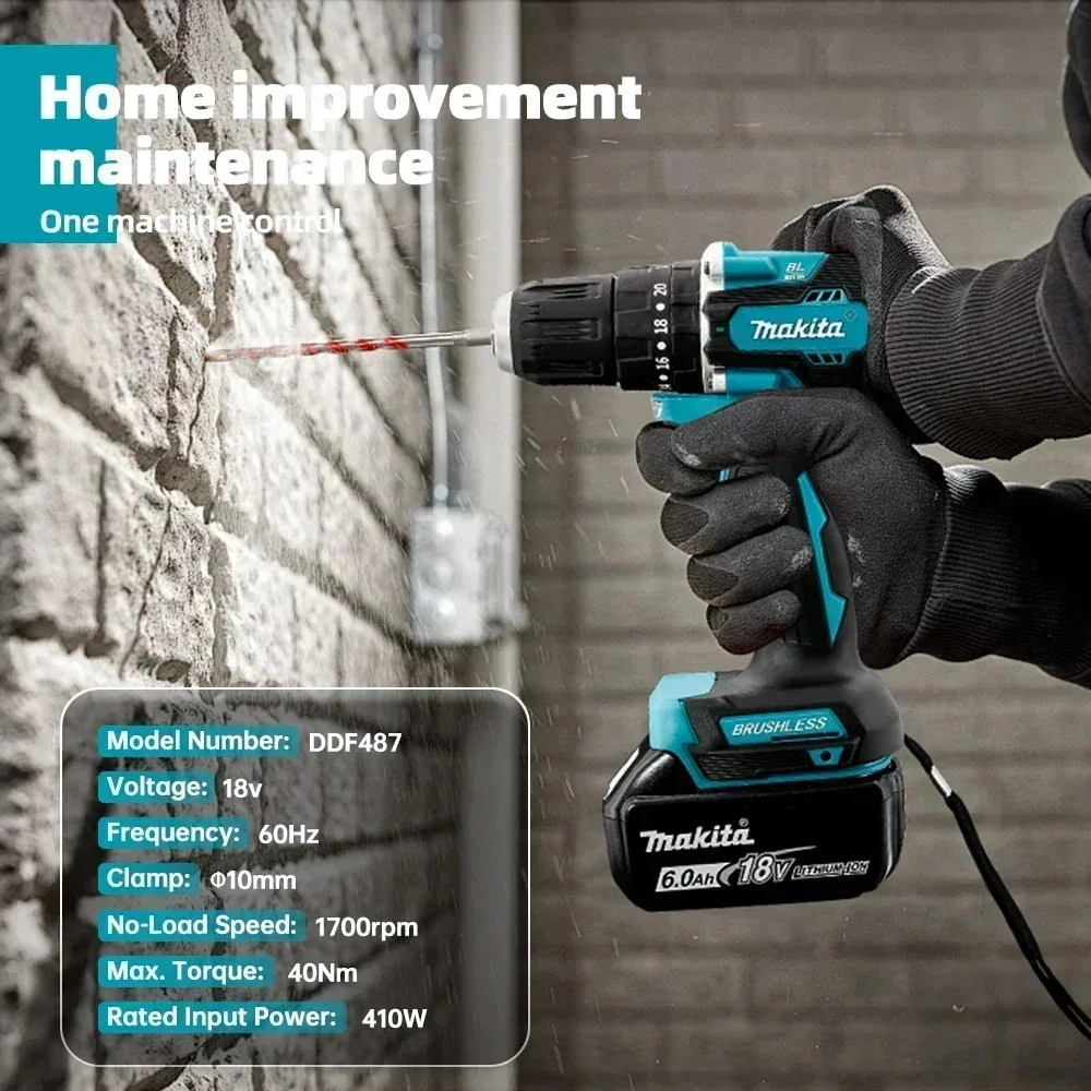Pro-Grade🏆 Original Makita DDF - огляд і ціна Makita Drill Ddf484
