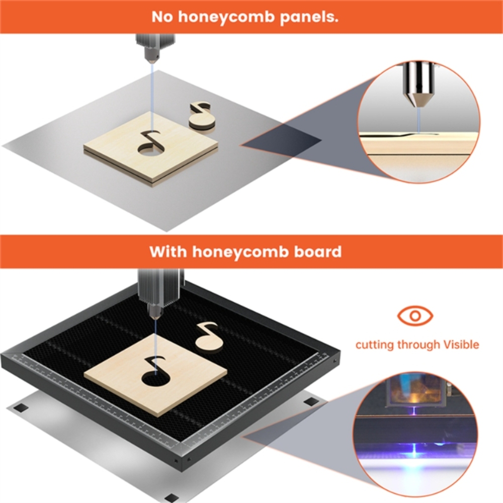ACMER Working Table 260*215mm  - огляд і ціна Honeycomb Laser Bed