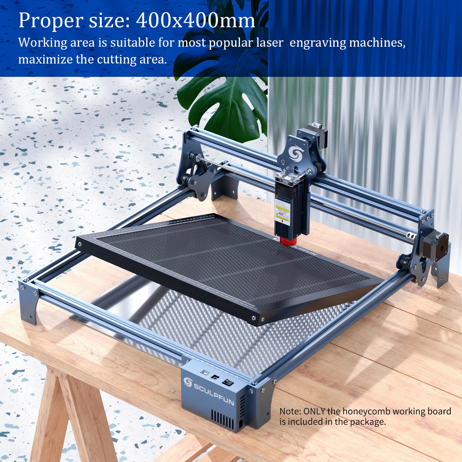 Laser Engraver Work Bed Honeyc - огляд і ціна Honeycomb Laser Bed
