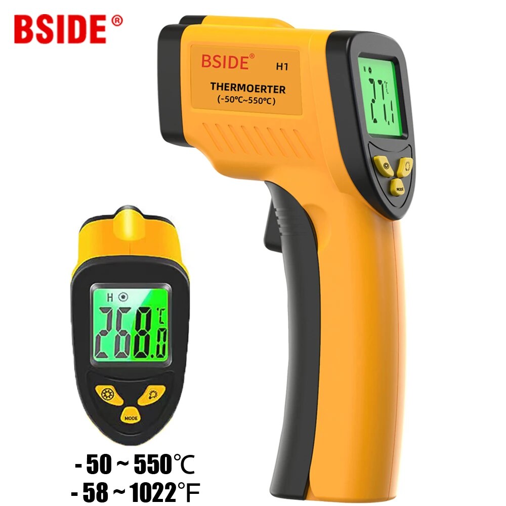 Digital Infrared Thermometer - - огляд і ціна Industrial Laser Thermometer Gun