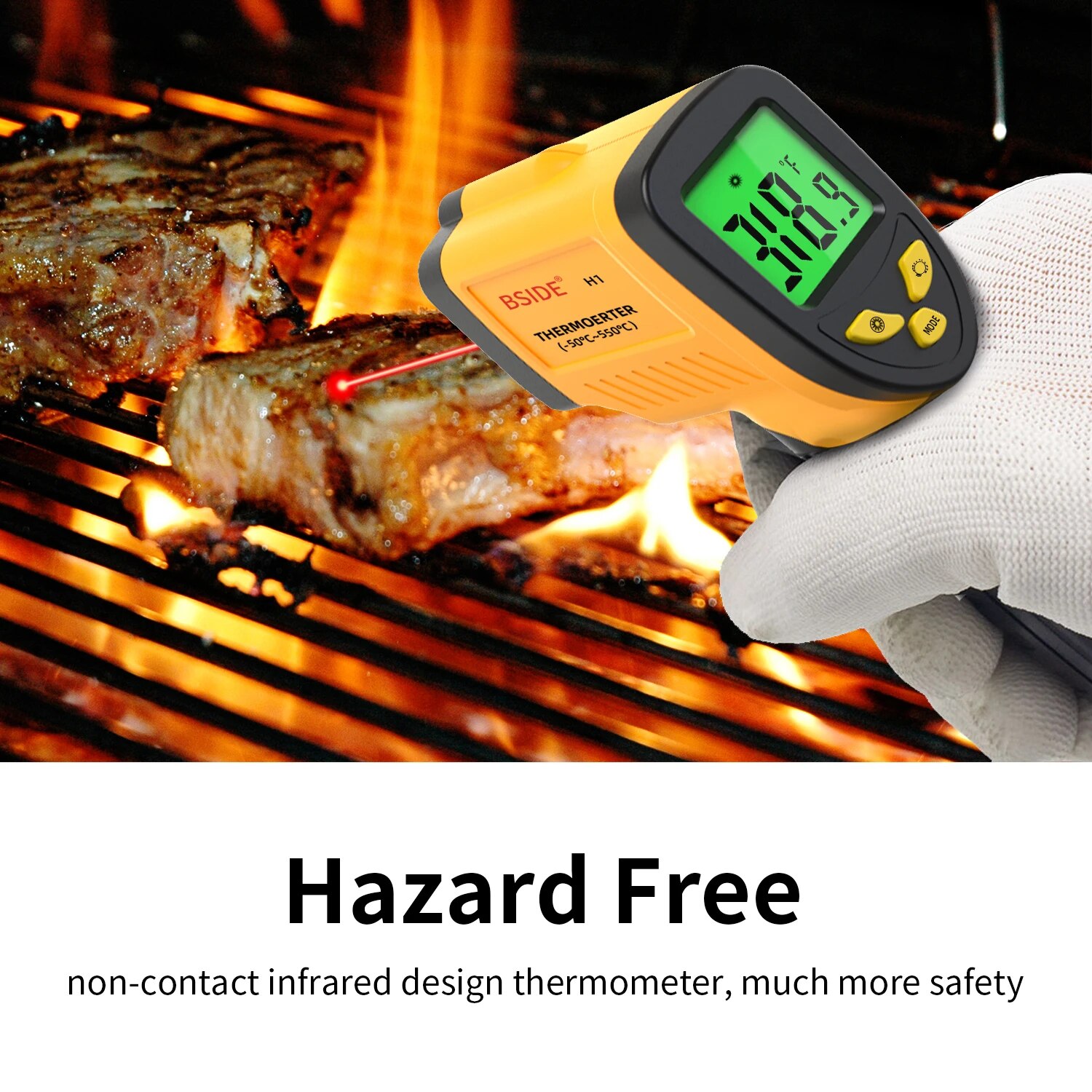 Digital Infrared Thermometer - - огляд і ціна Industrial Laser Thermometer Gun
