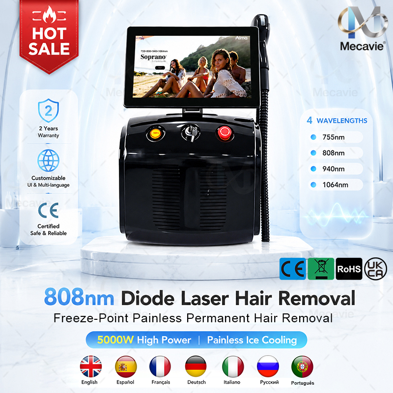 Portable Soprano Ice Titanium  - огляд і ціна Industrial Laser Hair Removal Machine