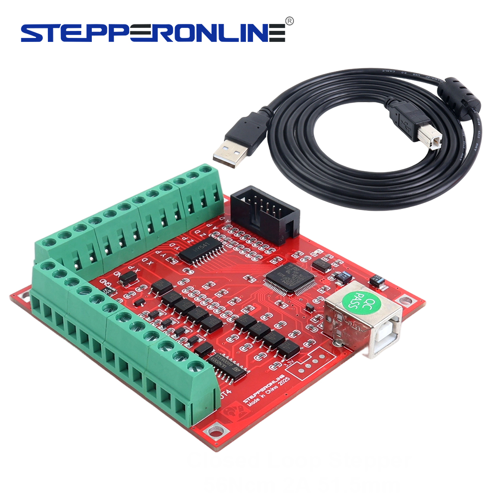 4-Axis USB CNC Breakout Board  - огляд і ціна Breakout Board Mach3