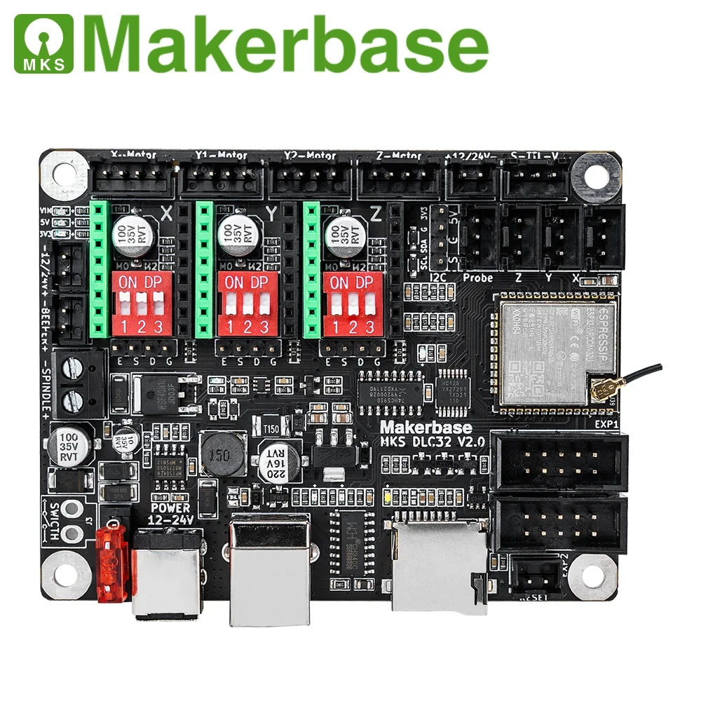 Makerbase MKS DLC32 Grbl Contr - огляд і ціна Laser Controller Board