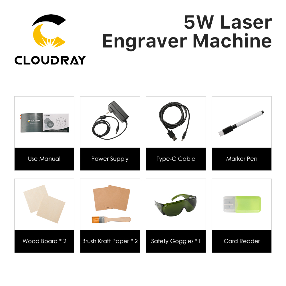 Cloudray Laser Engraver BM1 Ma - огляд і ціна Industrial Laser Machines