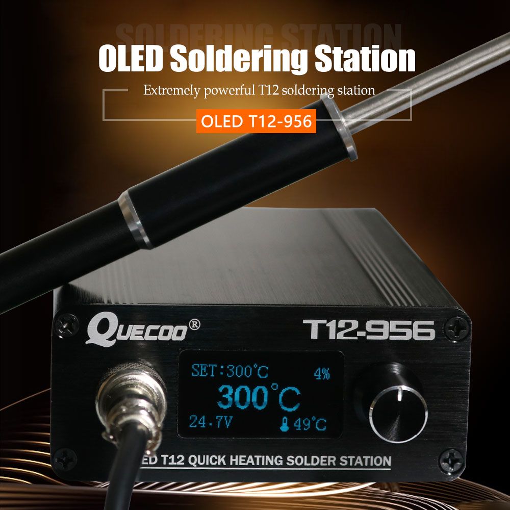 QUECOO T12-956 Soldering Digit - огляд і ціна Industrial Laser Soldering Iron
