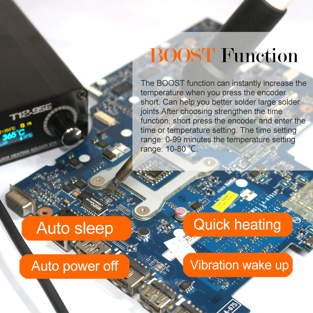 QUECOO T12-956 Soldering Digit - огляд і ціна Industrial Laser Soldering Iron