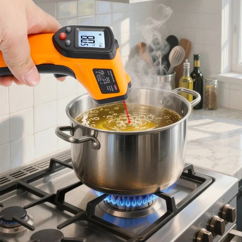 Handheld Infrared Thermometer  - огляд і ціна Industrial Laser Thermometer Gun