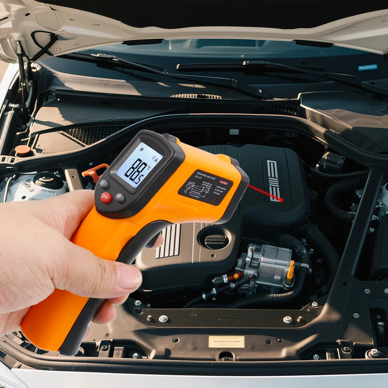 Handheld Infrared Thermometer  - огляд і ціна Industrial Laser Thermometer Gun