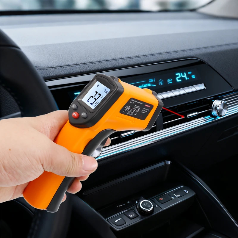 Handheld Infrared Thermometer  - огляд і ціна Industrial Laser Thermometer Gun
