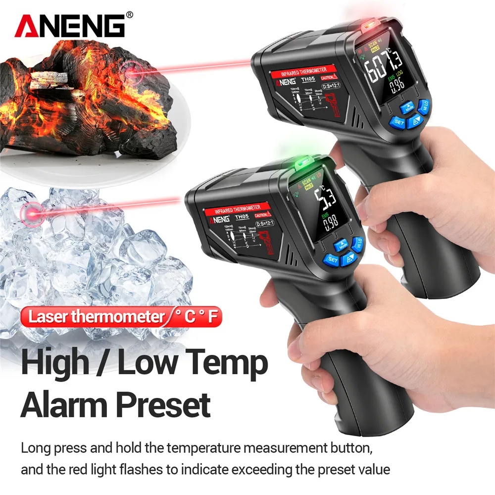 Infrared Thermometer Digital N - огляд і ціна Industrial Laser Thermometer Gun