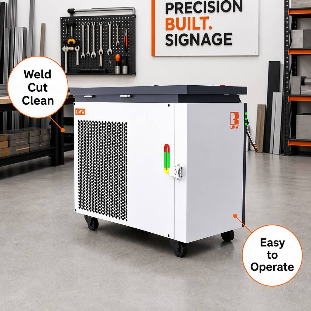 UMW Integrated Water Cooled La - огляд і ціна Industrial Laser Machines